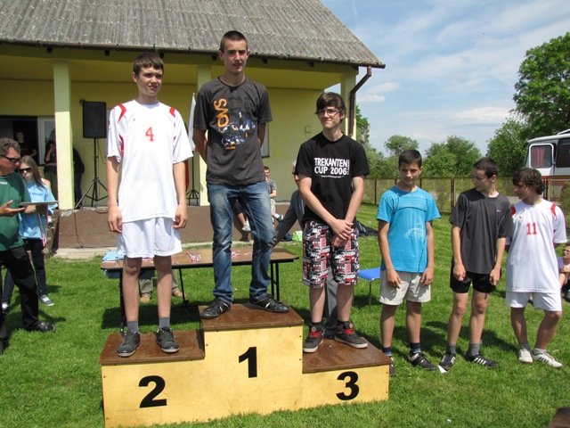 Zawody lekkoatletyczne w ZS w Tucznej