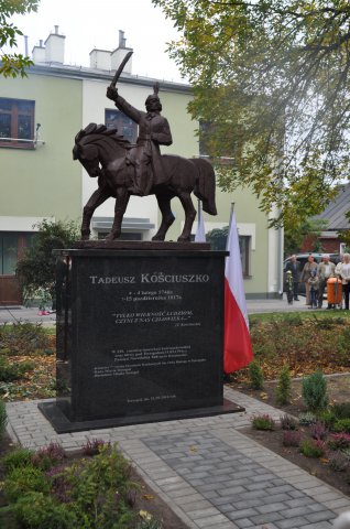 Odsłonięcie pomnika T.Kościuszki w Terespolu
