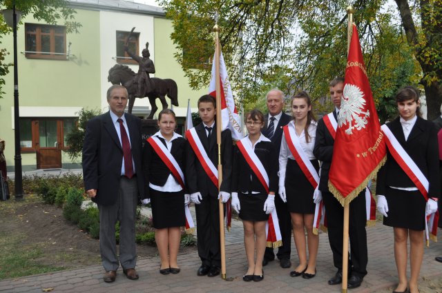 Odsłonięcie pomnika T.Kościuszki w Terespolu