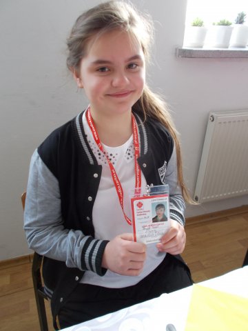 Wręczenie legitymacji członkom Szkolnego Koła Caritas