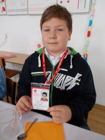 Wręczenie legitymacji członkom Szkolnego Koła Caritas