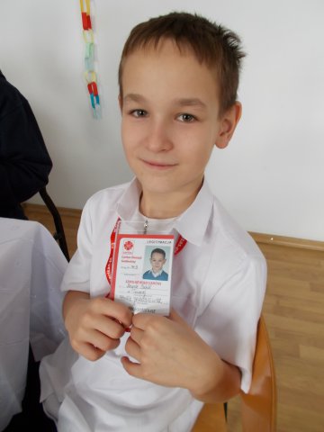 Wręczenie legitymacji członkom Szkolnego Koła Caritas