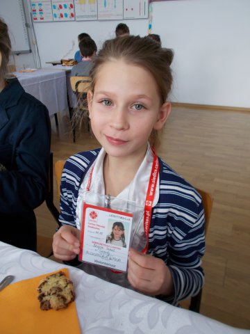 Wręczenie legitymacji członkom Szkolnego Koła Caritas