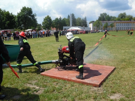 Gminne zawody sportowo-pożarnicze