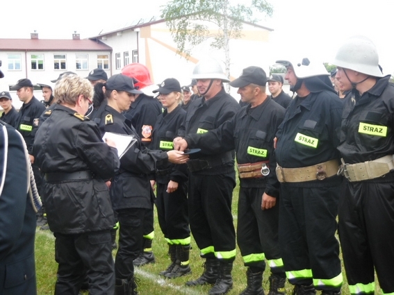 Gminne zawody sportowo-pożarnicze